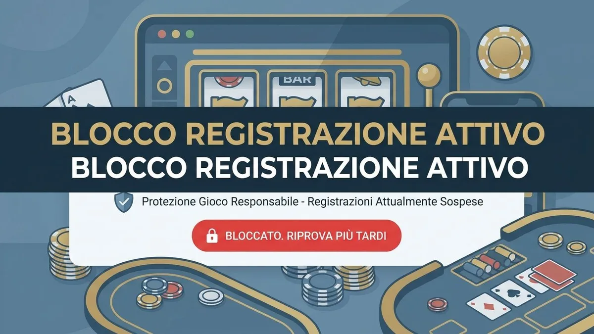 Registrazione con bonus